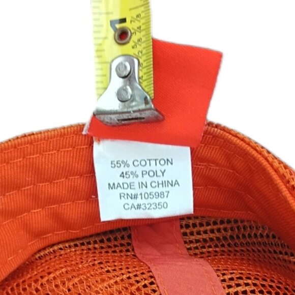 Roxy Girls Trucker Hat 8-16 Green Suede & Orange Mesh Snapback Cap - Picture 6 of 9